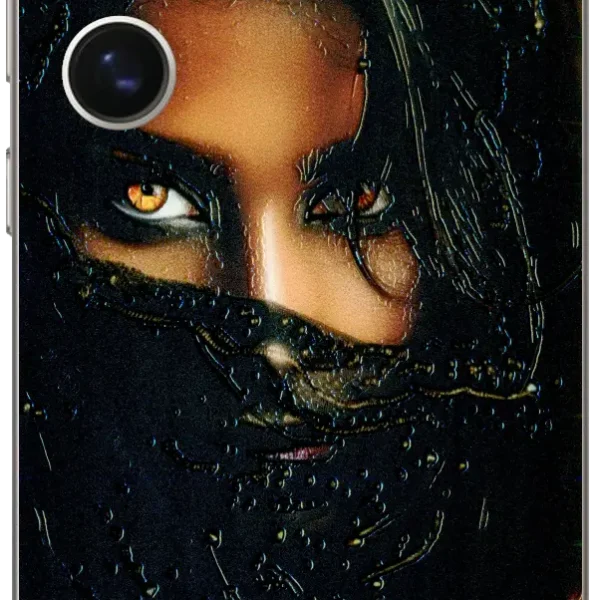 Anonymous Girl Mobile Skin