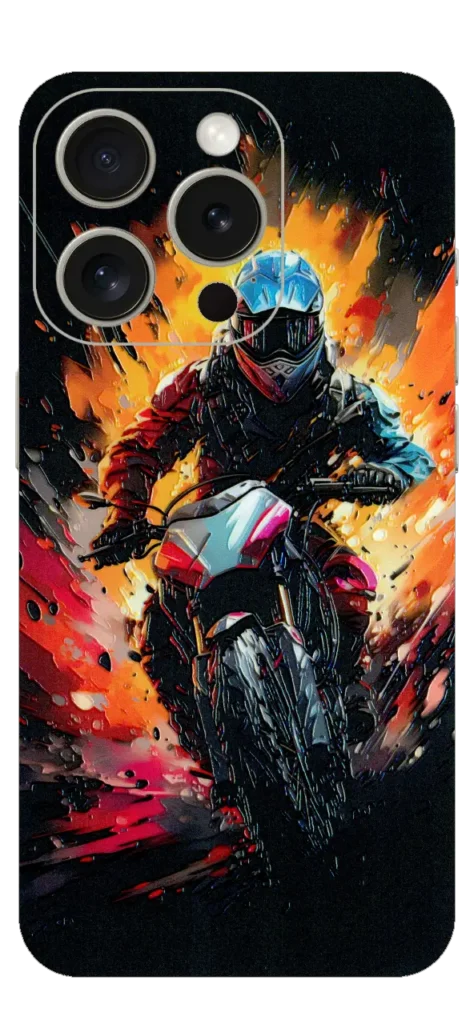 Biker Mobile Skin