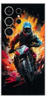 Biker Mobile Skin