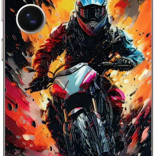 Biker Mobile Skin