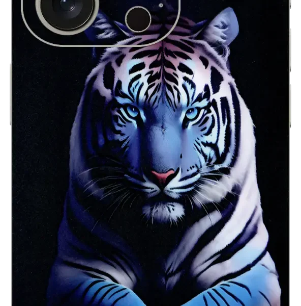 Blue Tiger Mobile Skin