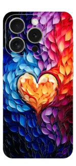 Colourful Heart Mobile Skin