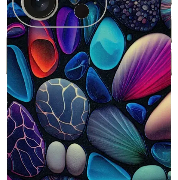 Colourful Stones Mobile Skin