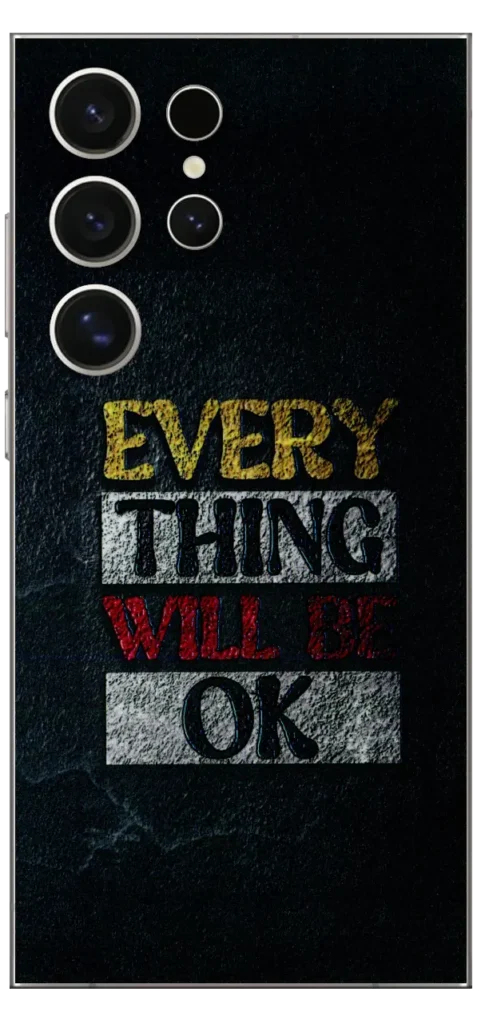 Every Thing Will Be Ok Mobile Skin