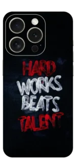 Hard Work Beats Talent Mobile Skin