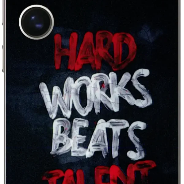 Hard Work Beats Talent Mobile Skin