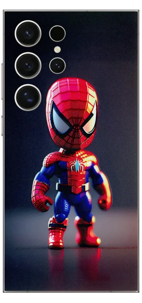 Kid Spiderman Mobile Skin