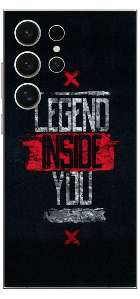 Legend Inside You Mobile Skin