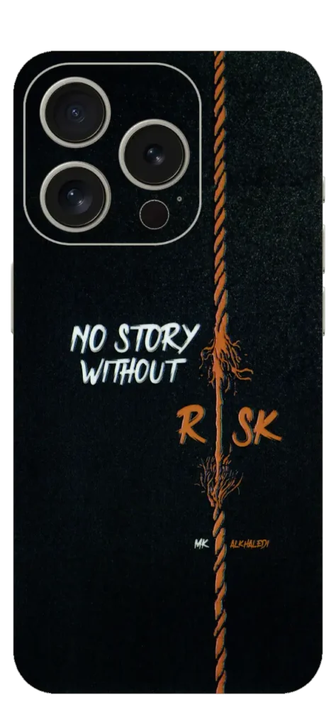 No Story Without Risk Mobile Skin