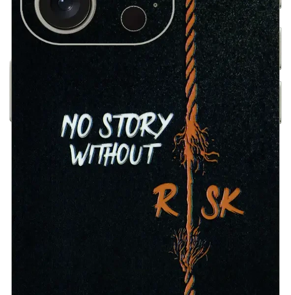 No Story Without Risk Mobile Skin