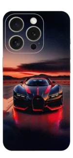 Red And Black Car Mobile Skin