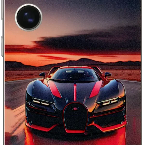 Red And Black Car Mobile Skin