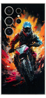 Biker Skin For Samsung S24 Ultra