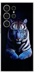 Blue Tiger Skin for Samsung S24 Ultra