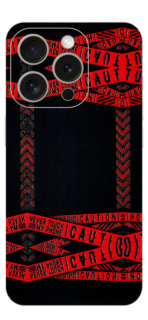 Caution Skin For IPhone 15 Pro Max