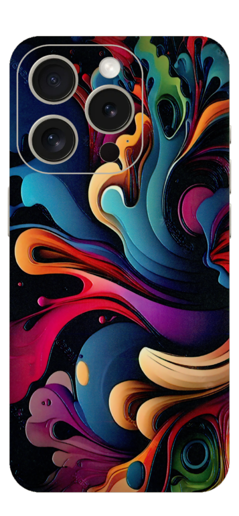 Colourful Abstract Skin IPhone 15 Pro Max