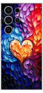 Colourful Heart Skin For Samsung S24 Ultra