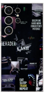 Eat Sleep Trade Repeat Skin For Samsung S24 Ultra