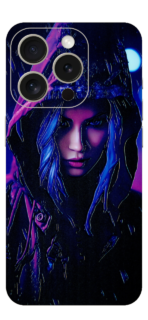 Girl In Hoodie Skin For IPhone 15 Pro Max