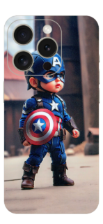 Kid Captain America Skin For IPhone 15 Pro Max