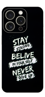 Stay Strong Skin For IPhone 15 Pro Max