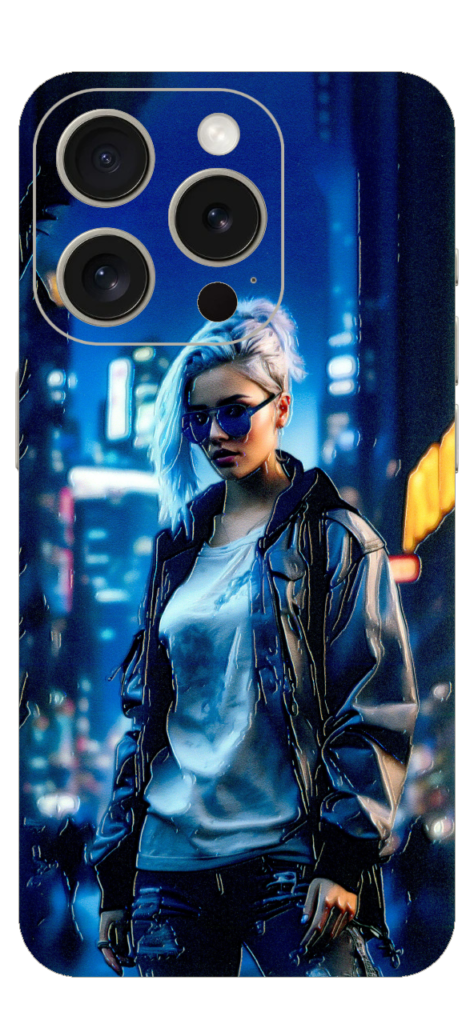 Stylish Girl Skin For IPhone 15 Pro Max