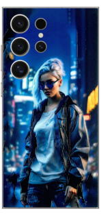 Stylish Girl Skin For Samsung S24 Ultra