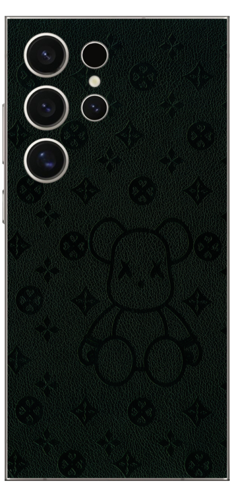 Teddy Leather Skin For Samsung S24 Ultra