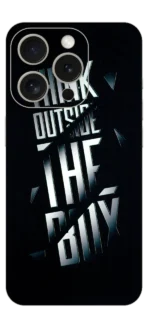 Think Outside The Box Skin For IPhone 15 Pro Max