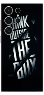 Think Outside The Box Skin For Samsung S24 Ultra