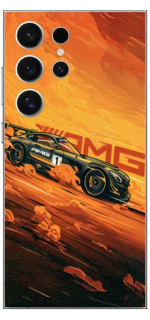 AMG Car Mobile Skin For Samsung S24 Ultra