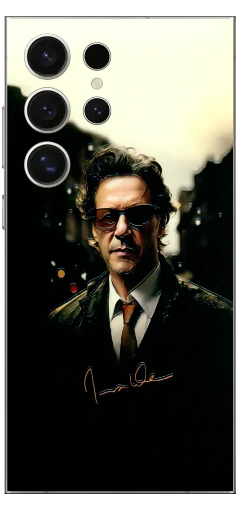 Elegant Imran Khan Mobile SkinFor Samsung S24 Ultra