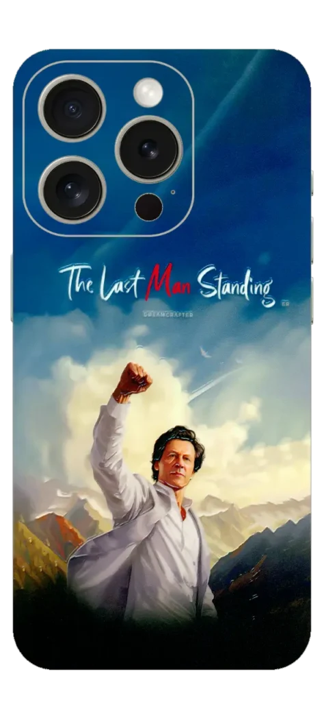 Fearless Imran Khan Phone Skin Mobile Skin For IPhone 15 Pro Max