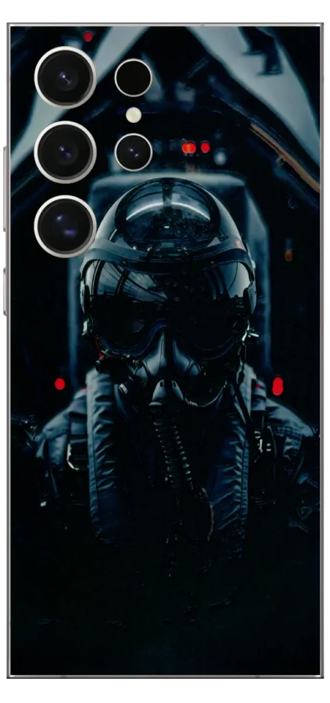 Fighter Pilot Mobile Skin For Samsung S24 Ultra