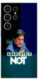 Imran Khan Absolutely Not Mobile Skin For Samsung S24 Ultra