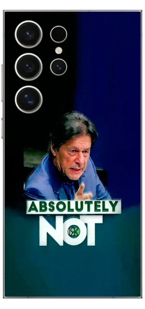 Imran Khan Absolutely Not Mobile Skin For Samsung S24 Ultra