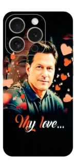 Imran Khan My Love Mobile Skin For IPhone 15 Pro Max