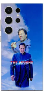 Imran Khan The Legend Mobile Skin For Samsung S24 Ultra