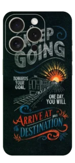 Keep Going Mobile Skin For IPhone 15 Pro Max