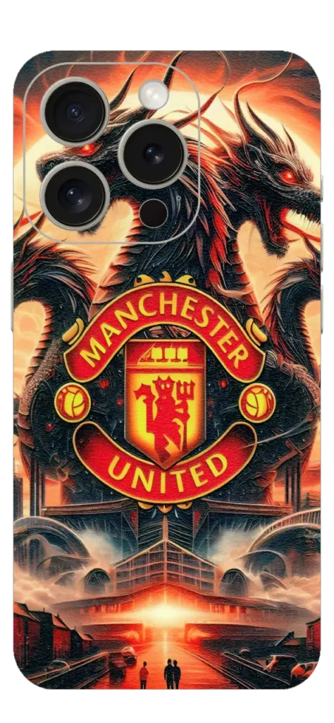 Manchester United Mobile Skin For IPhone 15 Pro Max