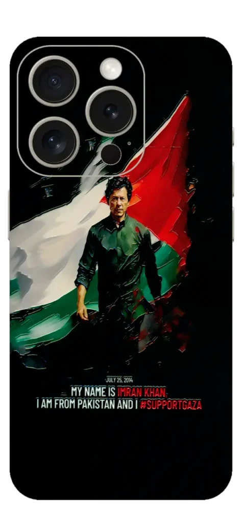 My Name Is Imran Khan Mobile Skin For IPhone 15 Pro Max