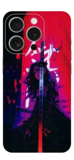Neon Assassin Mobile Skin For IPhone 15 Pro Max