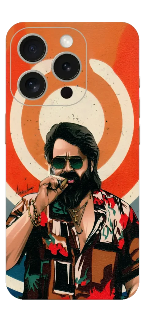 Smoking Mobile Skin For IPhone 15 Pro Max