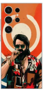 Smoking Mobile Skin For Samsung S24 Ultra