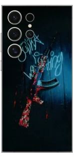 Vibrant Arsenal Mobile Skin For Samsung S24 Ultra