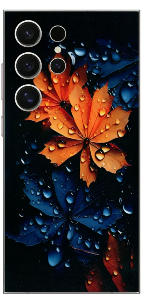 Water Blossom Mobile Skin For Samsung S24 Ultra
