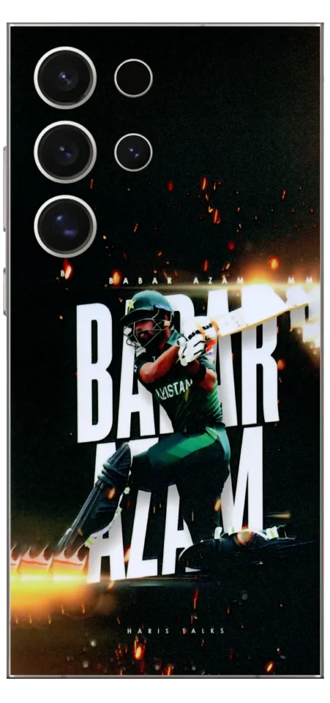 Babar Azam Mobile Skin For Samsung S24 Ultra
