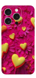 Heart Blossom Mobile Skin For IPhone 15 Pro Max